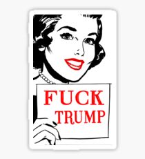 Fuck Trump - Retro Sticker