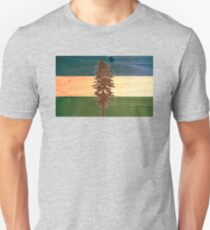 The Doug Flag on Cedar Unisex T-Shirt