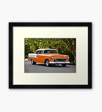 1955 Chevrolet Bel Air Hardtop Framed Print