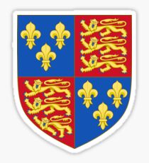 Henry V - Royal Arms of England (1399-1603) Sticker