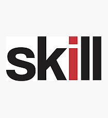 skill Photographic Print