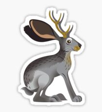 Jackalope Sticker