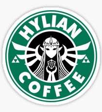 Hylian Coffee Sticker