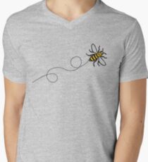 Flying Manchester Bee, Classic Edition Men's V-Neck T-Shirt