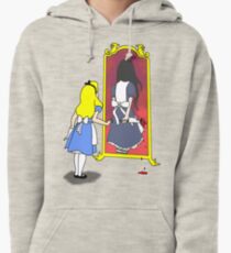 Madness through the looking glass Pullover Hoodie