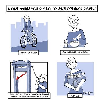 Artwork thumbnail, Little Things You Can Do to Save the Environment by hollyatodds