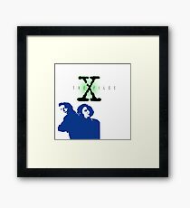 x-files Framed Print