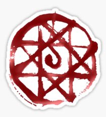 Blood Transmutation circle Sticker