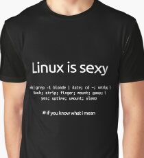 Linux is sexy Graphic T-Shirt