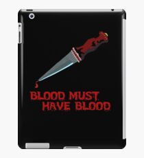 BLUT MUSS BLUT iPad-Hülle & Klebefolie