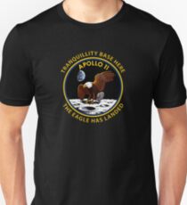 Apollo 11 Insignien Slim Fit T-Shirt