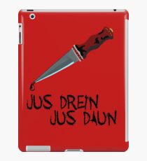 JUS DREIN JUS DAUN iPad-Hülle & Klebefolie