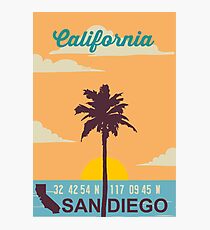 San Diego - California. Photographic Print