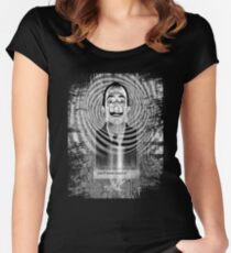 salvador dali Women's Fitted Scoop T-Shirt