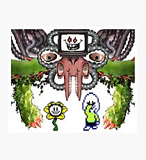 Flowey Dreemurr - Undertale Photographic Print