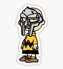 Charlie Brown Mask Sticker