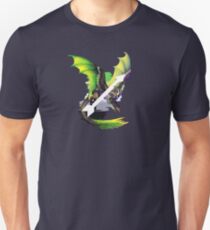 Camiseta ajustada Aromantic Pride Dragon