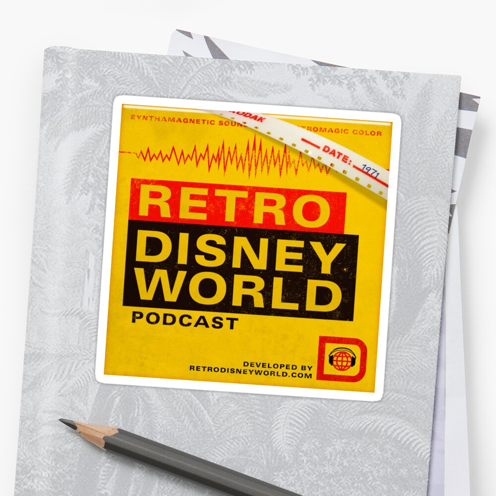 "Podcast Album Cover" Stickers by retrowdw | Redbubble