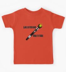 Dr Who - Gallifreyan MultiTool Kids Tee