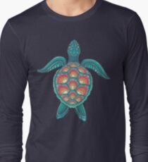 Camiseta de manga larga Tortuga Mandala