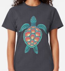 Mandala-Schildkröte Classic T-Shirt
