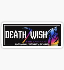 Pegatina Death Wish JDM Slap Neo