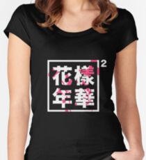 BTS The Most Beautiful Moment in life pt.2 Women's Fitted Scoop T-Shirt