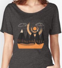Sunny Mountain Pass Women's Relaxed Fit T-Shirt