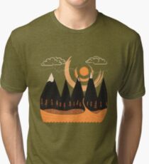 Sunny Mountain Pass Tri-blend T-Shirt