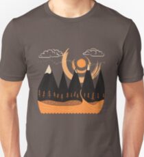 Sunny Mountain Pass Unisex T-Shirt