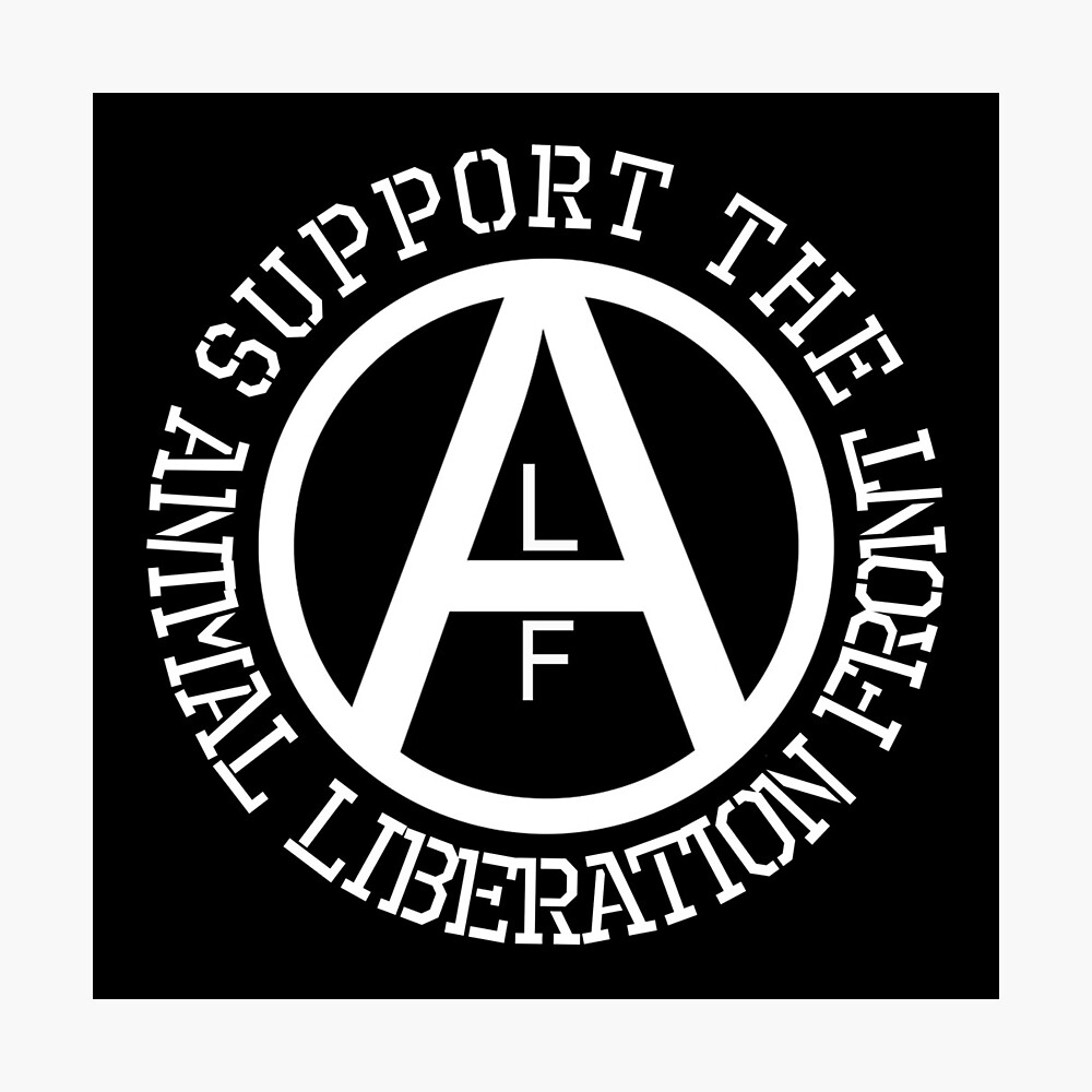"Animal Liberation Front Logo" Photographic Print by AnimalLib | Redbubble