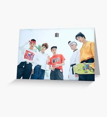 NCT U - Group Photoshoot #1 Greeting Card