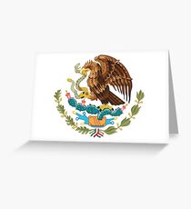 Mexique Armoiries Carte de vœux