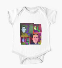 HP LOVECRAFT, AMERICAN GOTHIC WRITER, COLLAGE One Piece - Short Sleeve