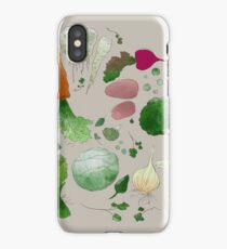 Winter Vegetables iPhone Case