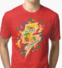 Camiseta de tejido mixto Planta alimentada