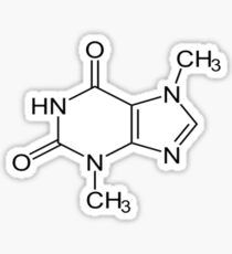 Chocolate molecule Sticker