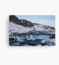 Icelandic River Canvas Print