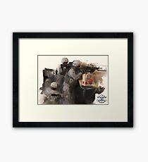 3-156 Infantry BN Framed Print
