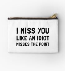 I Miss You Studio Pouch