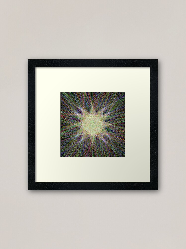 Alternate view of Star, Star, Star! Framed Art Print