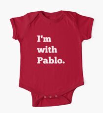 I'm With Pablo Short Sleeve Baby One-Piece