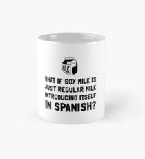 Soja Milch Tasse