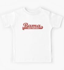 Camiseta para niños Bama Plaid Roll Tide Roll