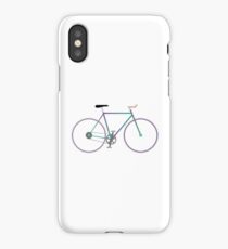 Fixie ~ purplegreen iPhone Case