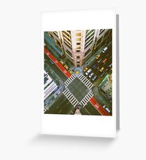 Union Square Intersection Greeting Card