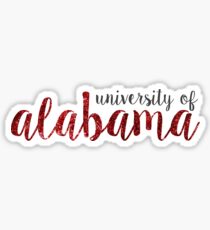 University of Alabama Sticker