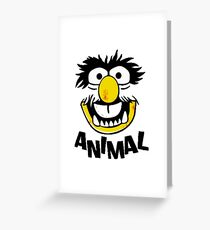 Animal Muppets Greeting Card