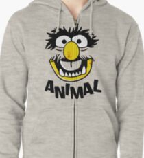 Animal Muppets Zipped Hoodie