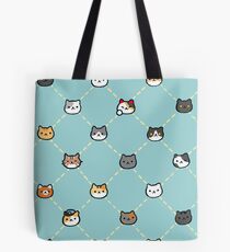 Neko Atsume Muster Tote Bag